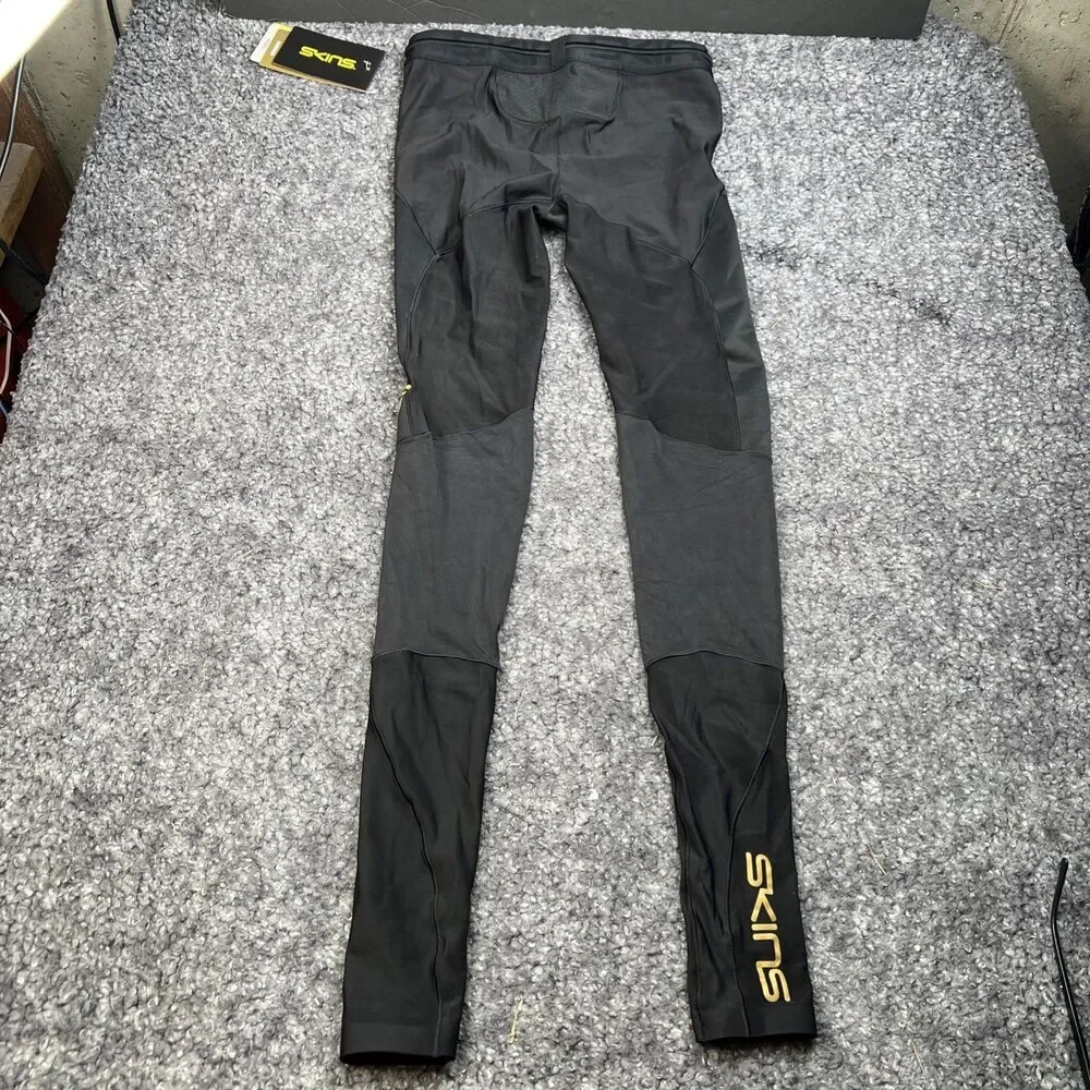 Mens Skins Pro Series Long Training Gym Sports Tights NWT SMALL
